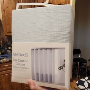 Organic Cotton Shower Curtain